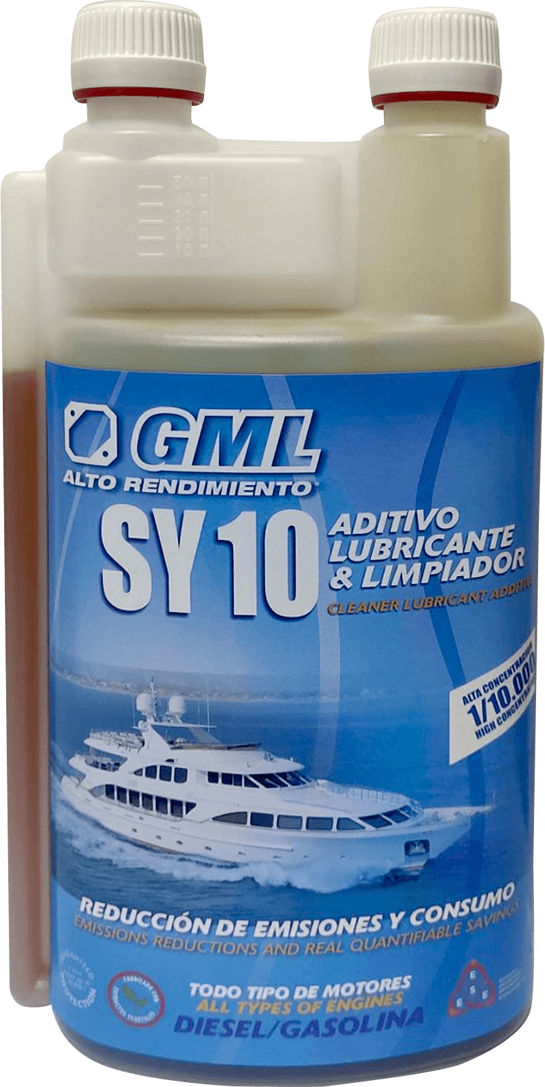 GML SY10 Aditivo Lubricante y Limpiador  (1 L)